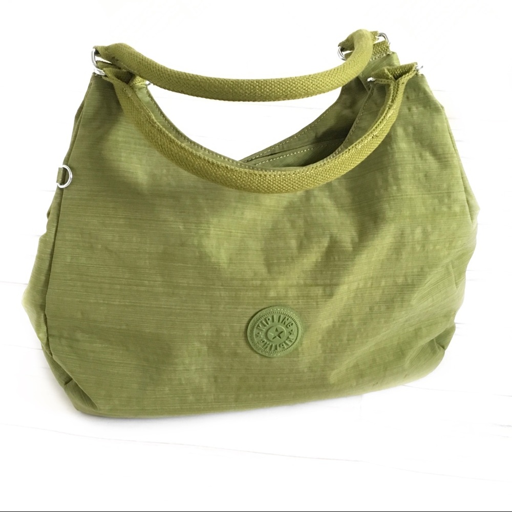 Kipling | green medium size shoulder tote bag - Picture 1 of 8